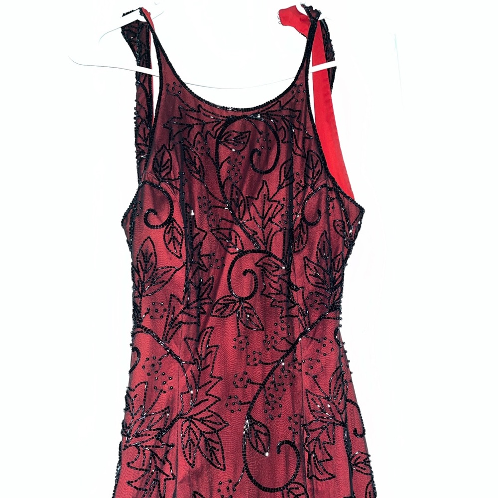 Sean Collection Open Back Formal Dress